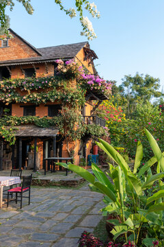 Nepal, Nuwakot, Famous farm
