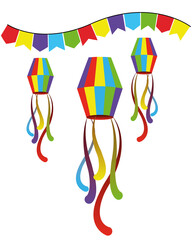 BALÃO DE SÃO JOÃO, BALÃO DE FESTA JUNICA, BALÃO DE FOGUEIRAS, BALÃO DE QUADRILHAS , FESTA JUNINA, SÃO JOAO, JUNINO