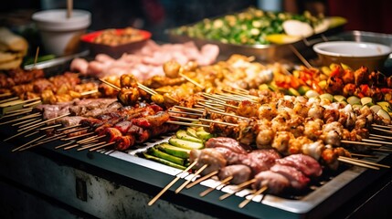 oriental food kebab