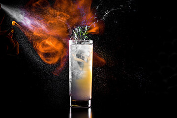 Flaming Cocktail Fire