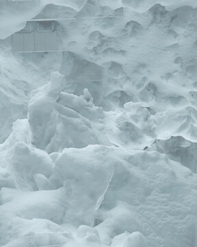 Abstract snow