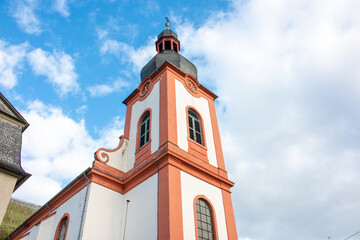 Fototapeta na wymiar St. Peter Church (Pfarrkirche St. Peter) Zell Mosel Rhineland Palatinate Germany