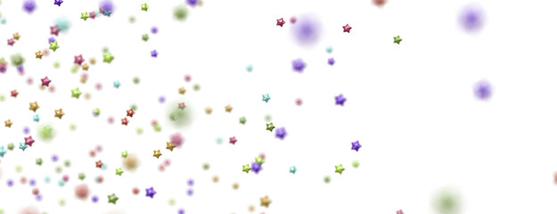 XMAS Stars - colored stars -