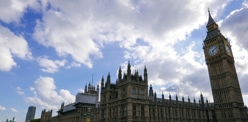 Fototapeta na wymiar The Great Clock of Westminster