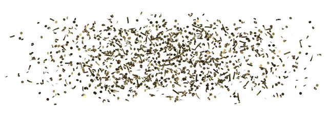 Gold Confetti Glitter Overlay