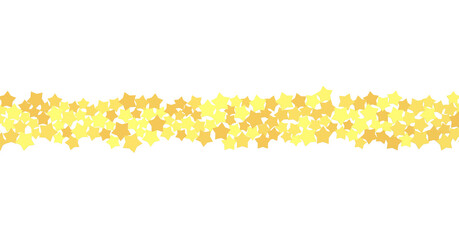 golden stars - (PNG transparent)