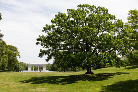 Roger Williams Park  landscape in Providence, Rhode Island