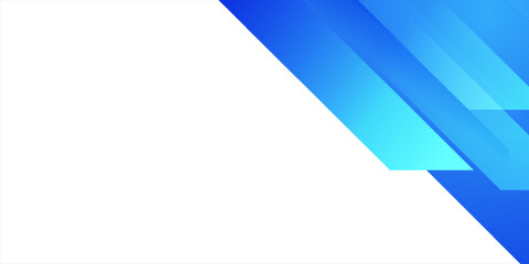 Abstract modern geometric light blue background with white spot for copy space. vector illustration