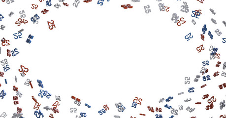 25 anniversary  - PNG transparent