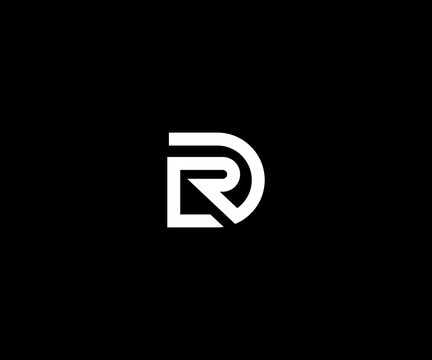 rd or lrd or dr letter logo