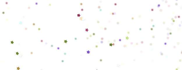 XMAS Stars - colored stars -