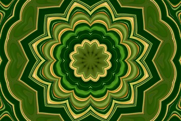 Abstract background in green colors 
