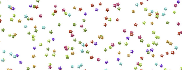 XMAS Stars - colored stars -