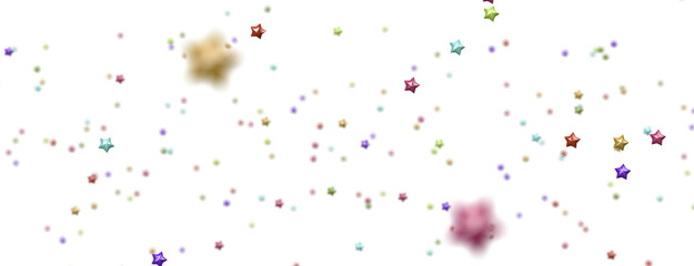 XMAS Stars - colored stars -