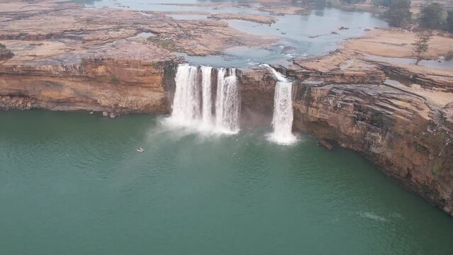 Chirakoot waterfall in Chhattishgarh, India