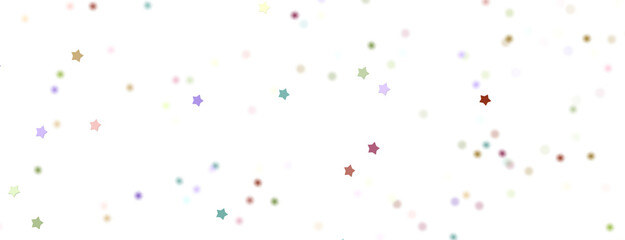 colorful stars. Confetti celebration, Falling golden abstract decoration for party, birthday celebrate,