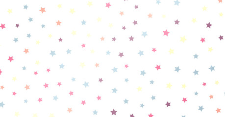 colorful Stars - stars background, sparkle lights confetti falling. magic shining Flying christmas stars on night