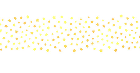 Stars - golden stars - (PNG transparent)