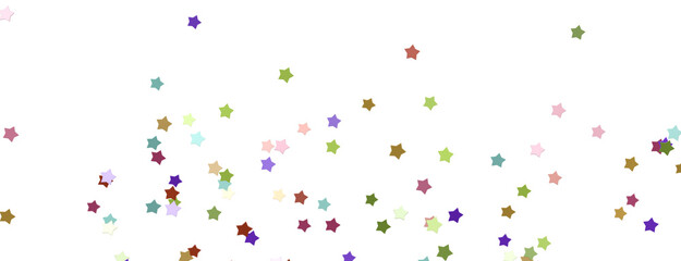 XMAS Holiday  colourful lden decoration, glitter frame isolated -