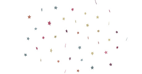 XMAS Holiday  colourful lden decoration, glitter frame isolated -