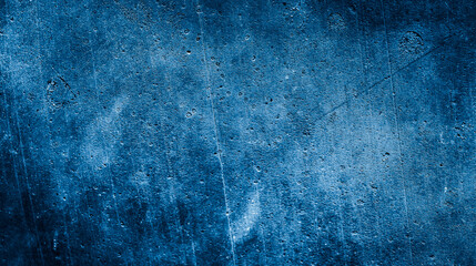 wall painted with blue paint with an interesting texture
