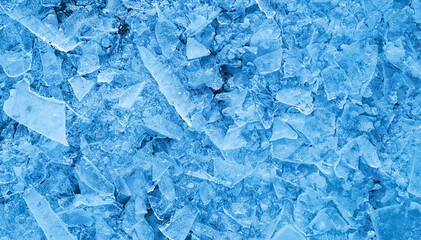 Fototapeta premium Ice texture, Ice background, Winter texture background, Grunge texture, Generative AI