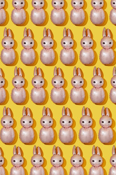 balloons in the shape of rabbits