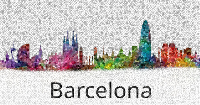 Barcelona mosaic