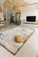 Interior image of mediterranean styled home