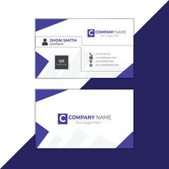 Professional Business Card Design Template. 