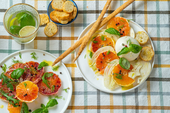 Blood Orange Burrata Salad