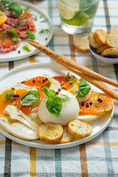 Blood Orange Burrata Salad