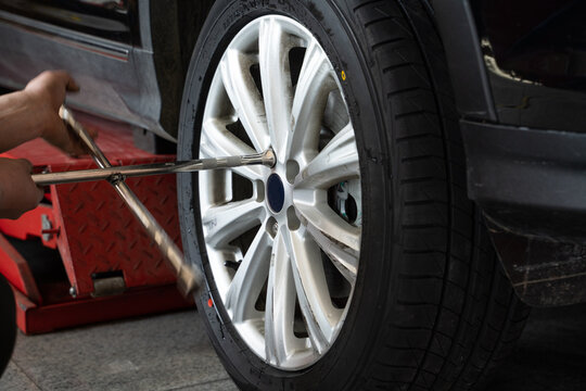 Car Mechanic Working 