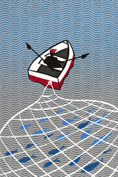 Fish And Boat