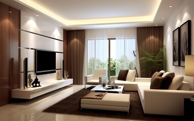 Living Room Interior design concept