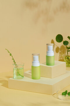 Laboratory experiment and research of natural cosmetics.