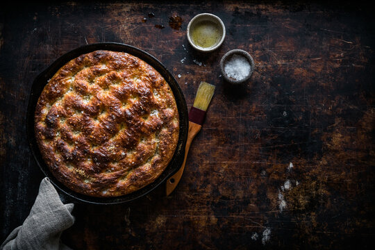 Cast Iron Focaccia