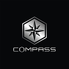 Fototapeta premium Compass Generic Vector Logo Design