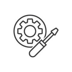 Repair Icon - Screwdriver Icon