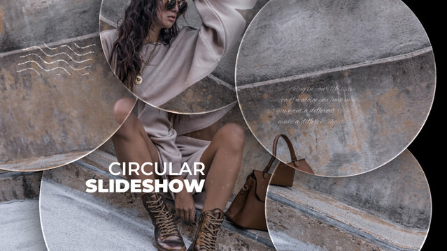 Circles Slideshow Replacement Title