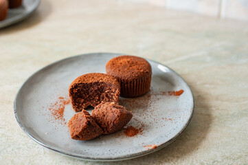 Chocolate lava cakes