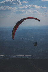 Paraglider visto de cima