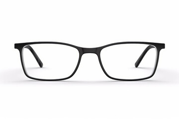 glasses isolated on white background, Generative AI