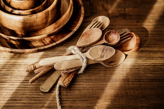 Wooden props