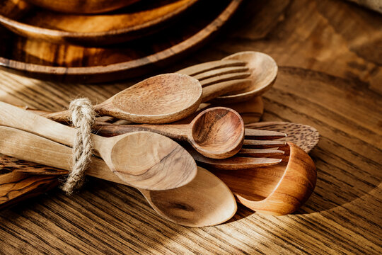 Wooden props
