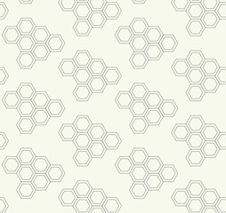 Vector monochrome geometric pattern in simple graphic design. Fashion trendy geometry.