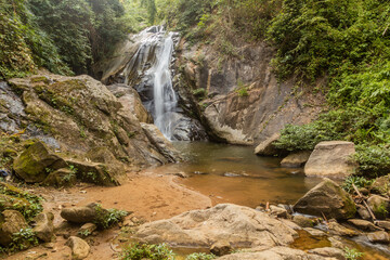 Huai Mae Sai waterfall near Chiang Rai, Thailand