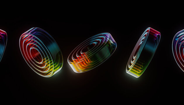 Holographic isolated shapes