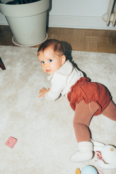 Baby shot with flash