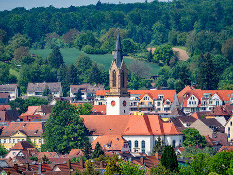 Blick auf die Melanchtonstadt Bretten